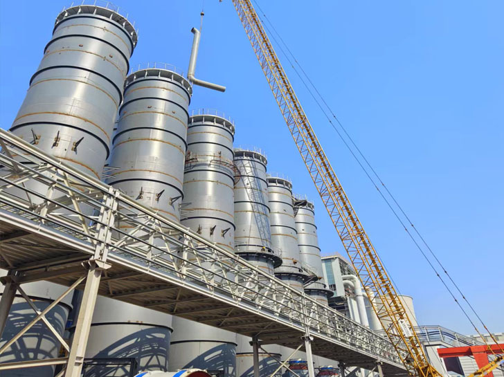 山東鋼廠精脫硫管道項(xiàng)目