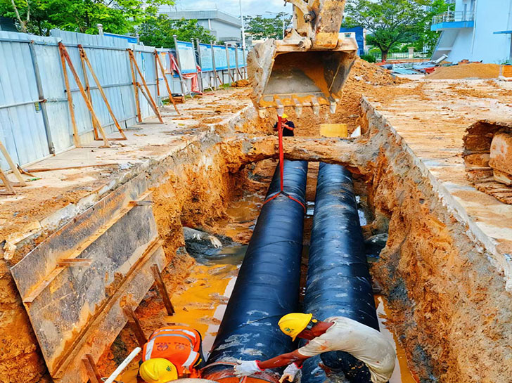 污水處理廠設備管道安裝